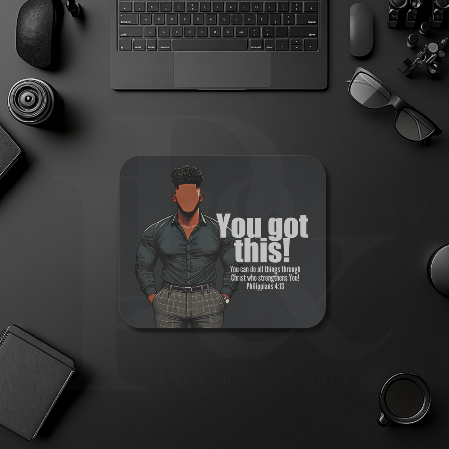 You Got This Mouse Pad | Faith-Based Desk Decor | YGTM11