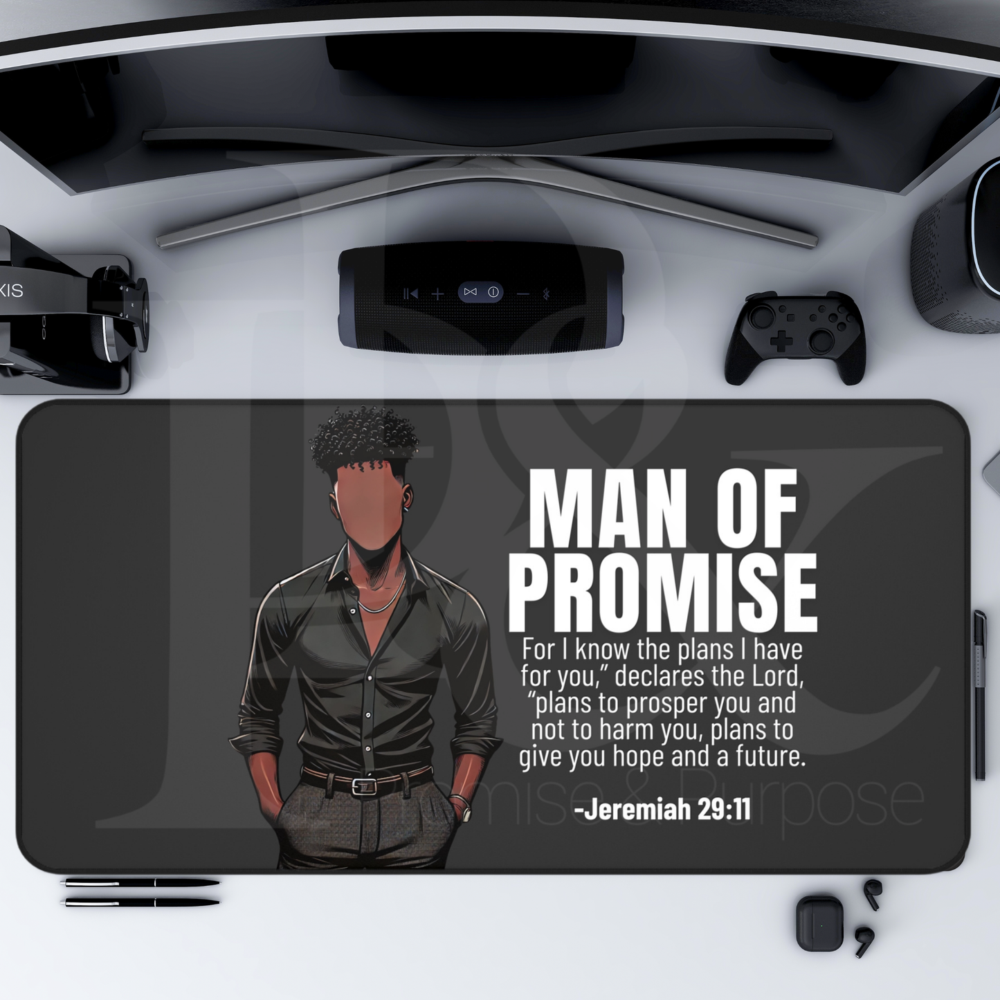 Men of Promise Deskmat - African American Men - MOPBG04