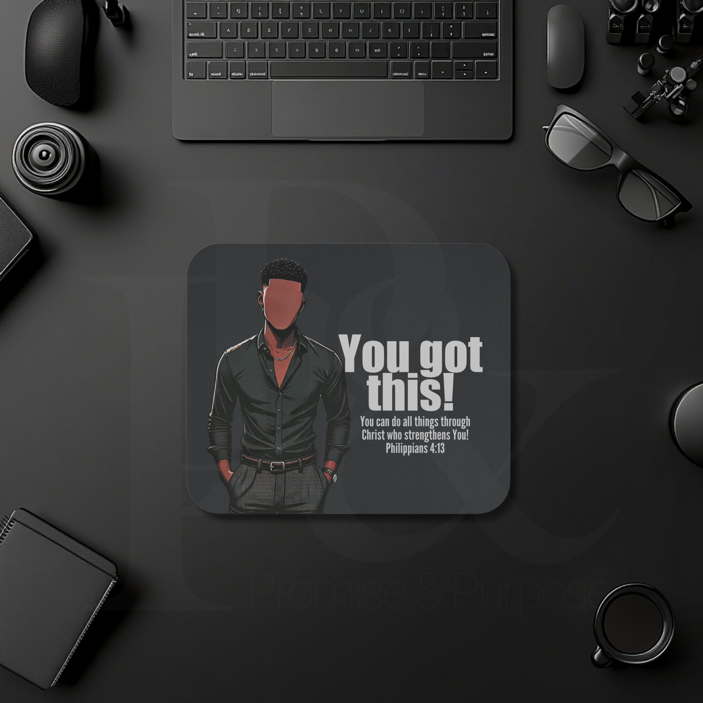 You Got This Mouse Pad | Faith-Based Desk Decor | YGTM03