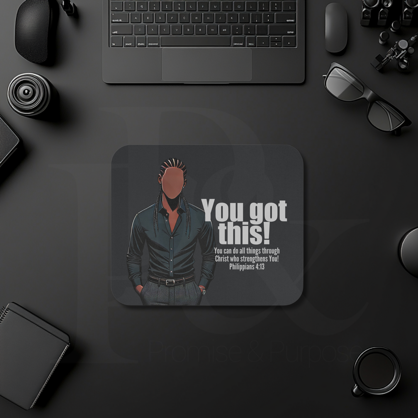 You Got This Mouse Pad | Faith-Based Desk Decor | YGTM05