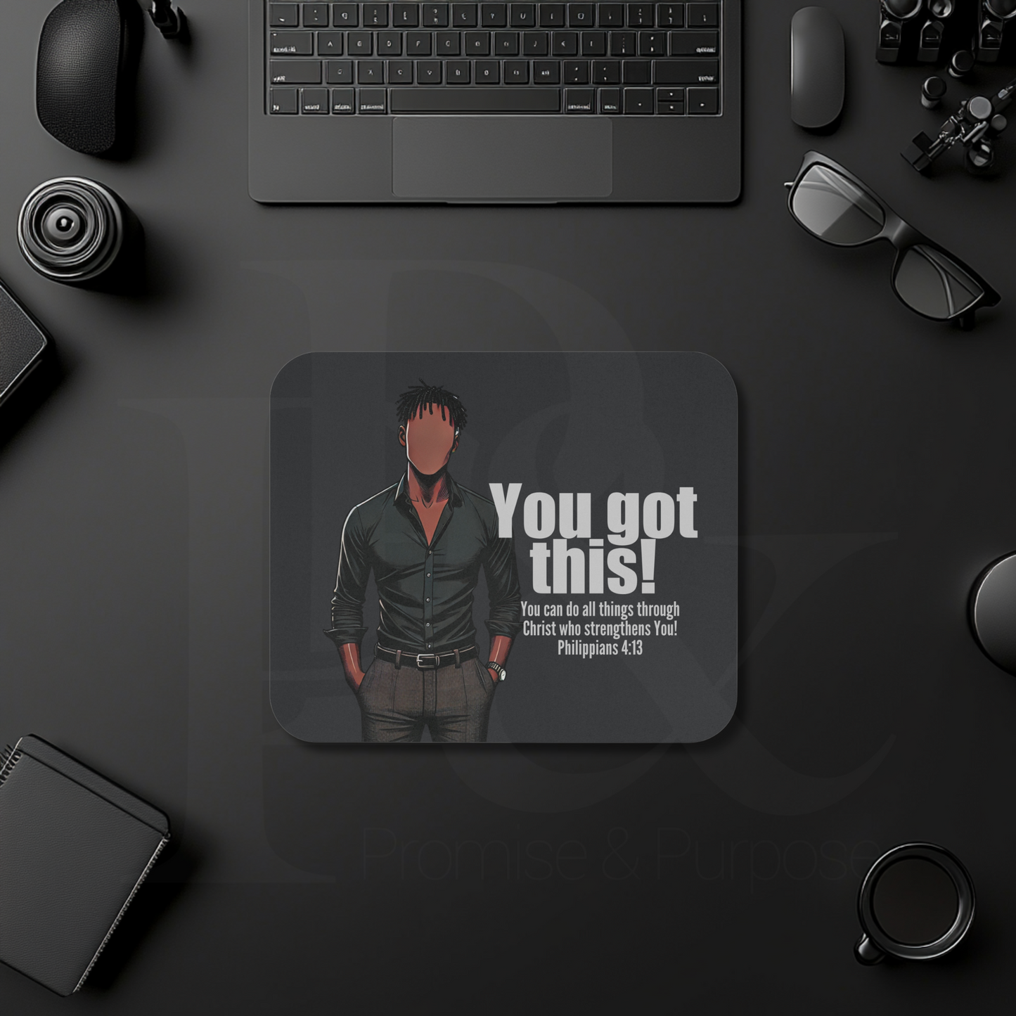 You Got This Mouse Pad | Faith-Based Desk Decor | YGTM06