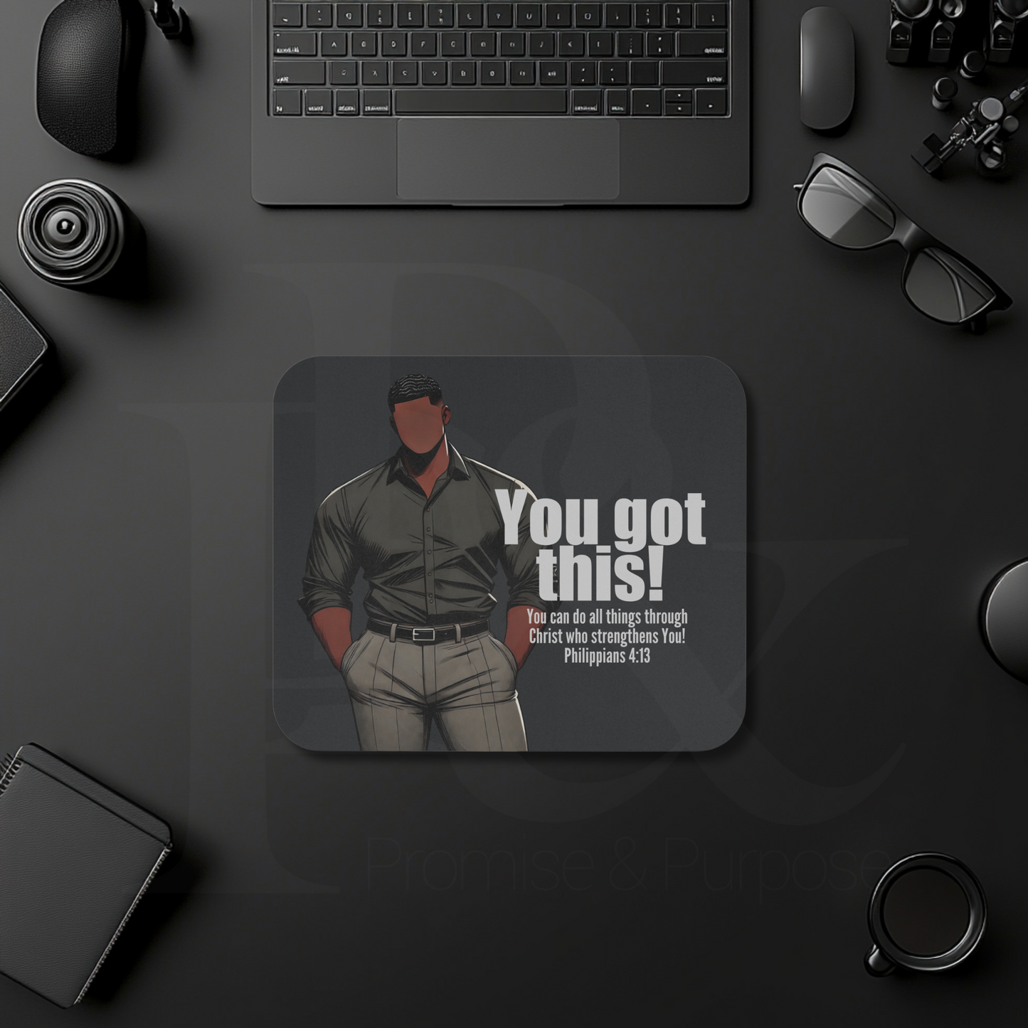 You Got This Mouse Pad | Faith-Based Desk Decor | YGTM09