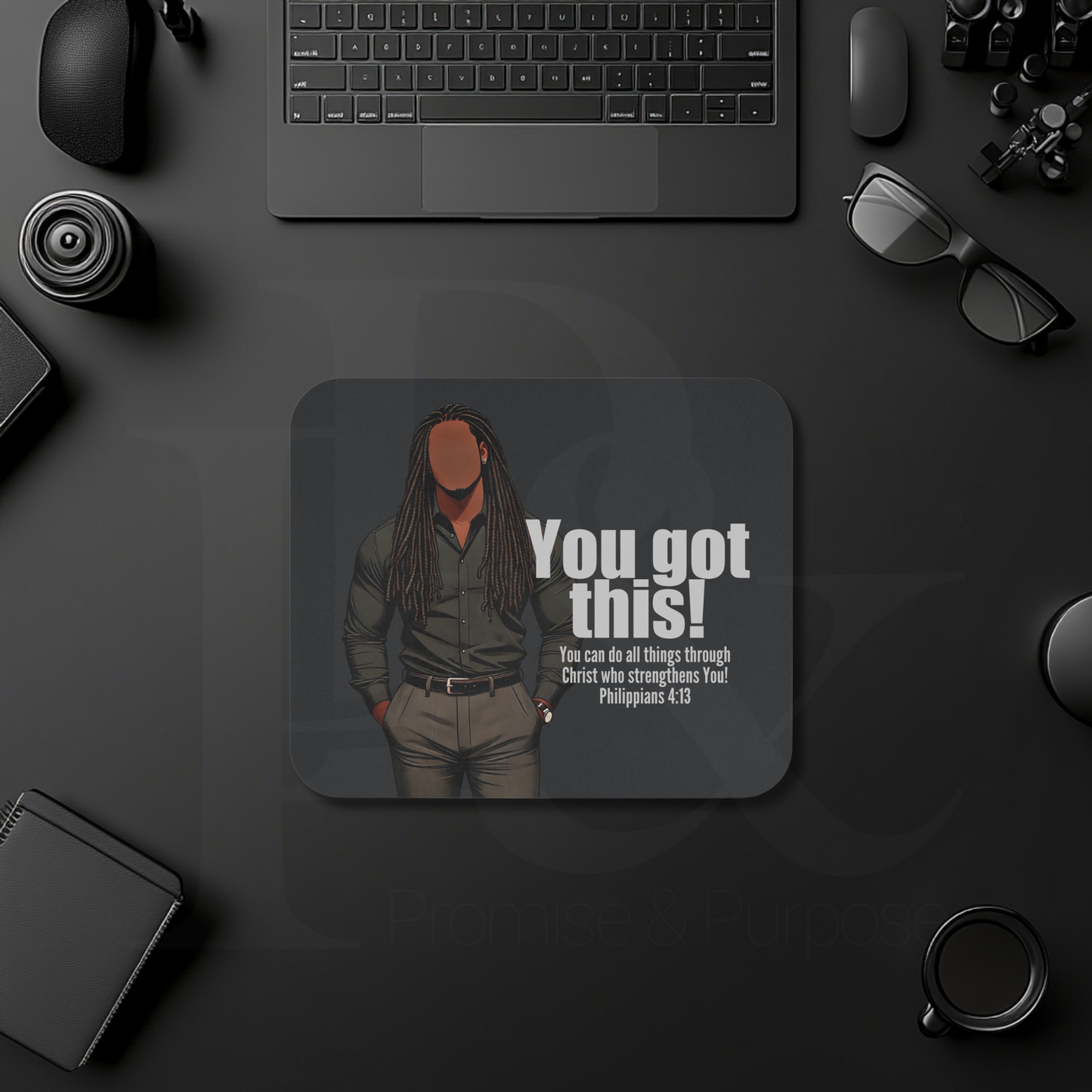 You Got This Mouse Pad | Faith-Based Desk Decor | YGTM12