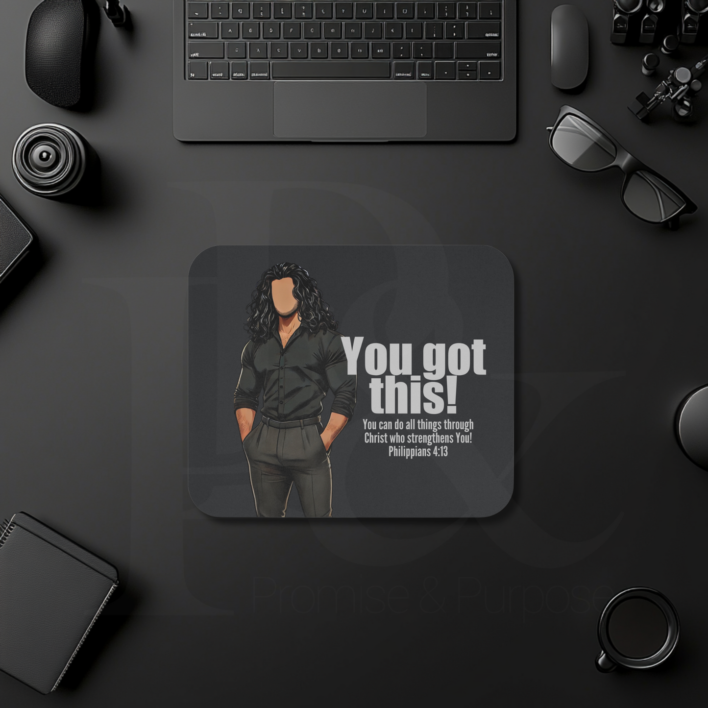 You Got This Mouse Pad | Faith-Based Desk Decor | YGTM16