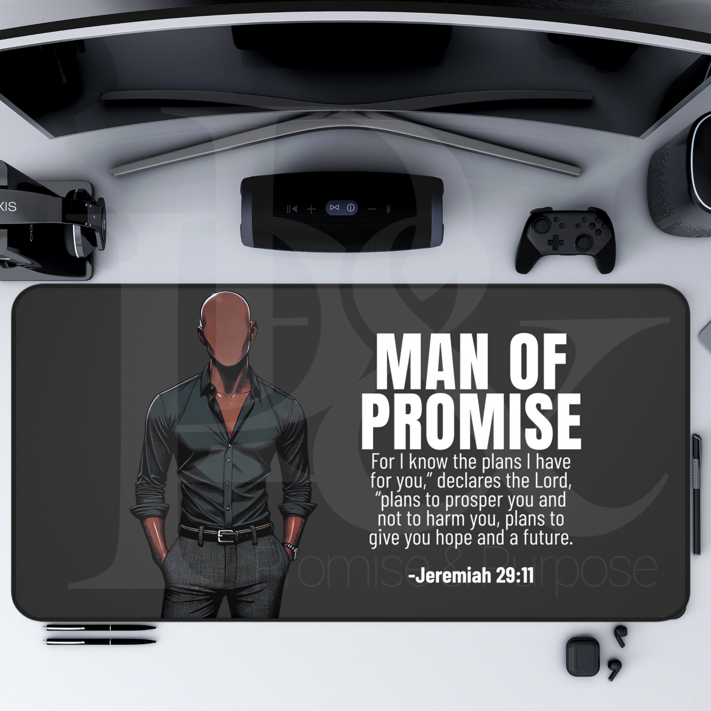 Men of Promise Deskmat - African American Men - MOPBG01