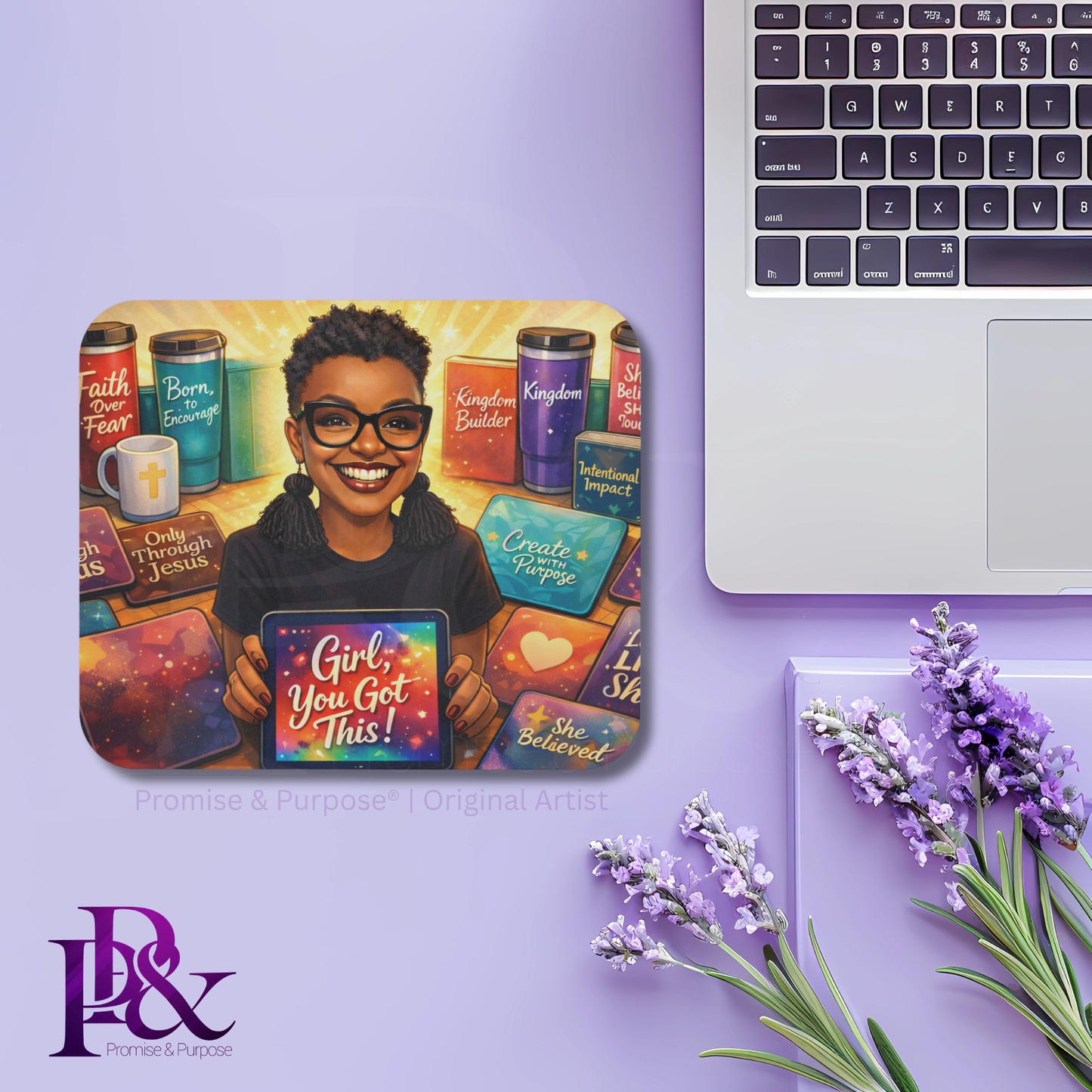 Caricature Photo Mousepad