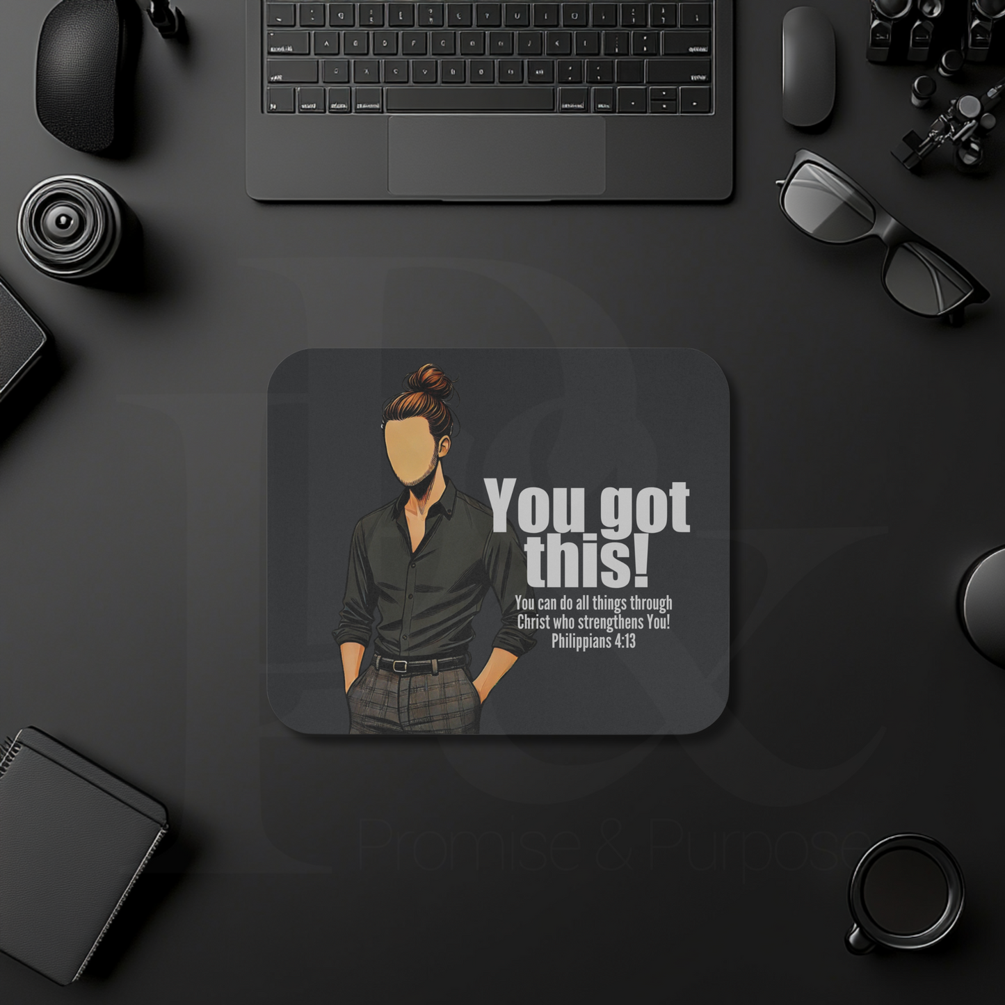 You Got This Mouse Pad | Faith-Based Desk Decor | YGTM20