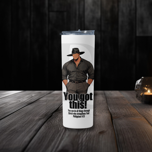 You Got This 20oz Tumbler | Faith-Based Desk Decor | YGTM14