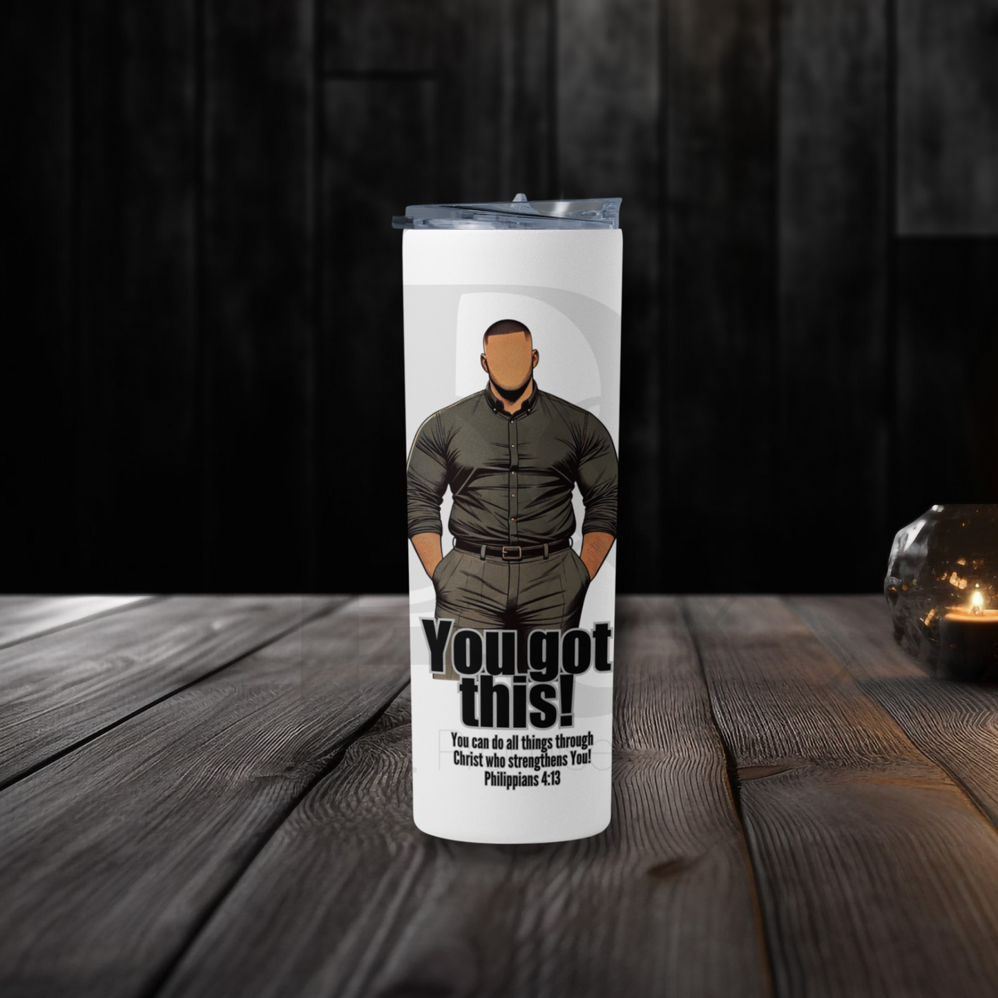 You Got This 20oz Tumbler | Faith-Based Desk Decor | YGTM15