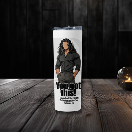 You Got This 20oz Tumbler | Faith-Based Desk Decor | YGTM16