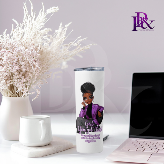 Girl, You Got This 20oz Tumbler | Faith-Based Desk Decor | YGTW04P