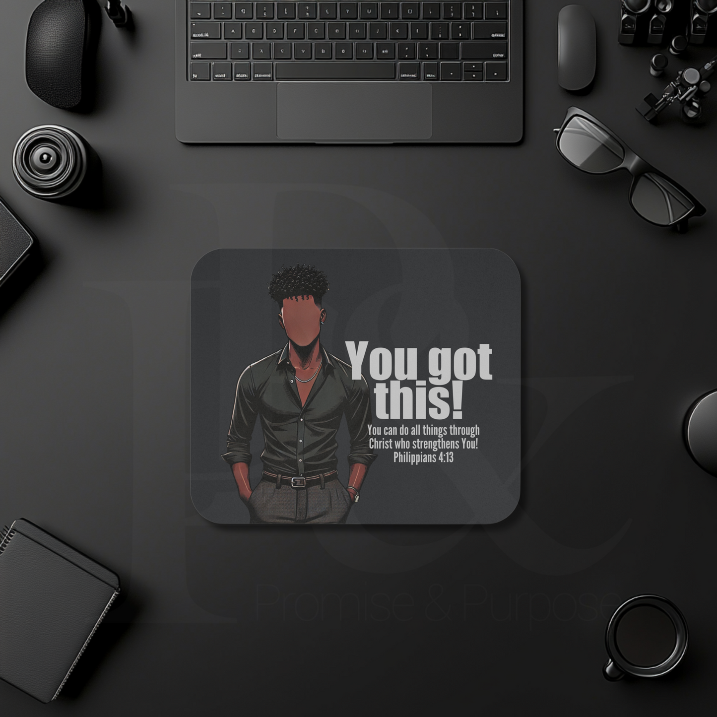 You Got This Mouse Pad | Faith-Based Desk Decor | YGTM04