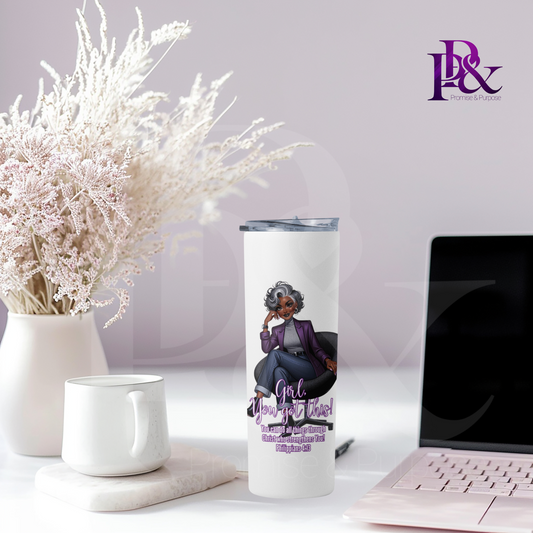 Girl, You Got This 20oz Tumbler | Faith-Based Desk Decor | YGTW07P