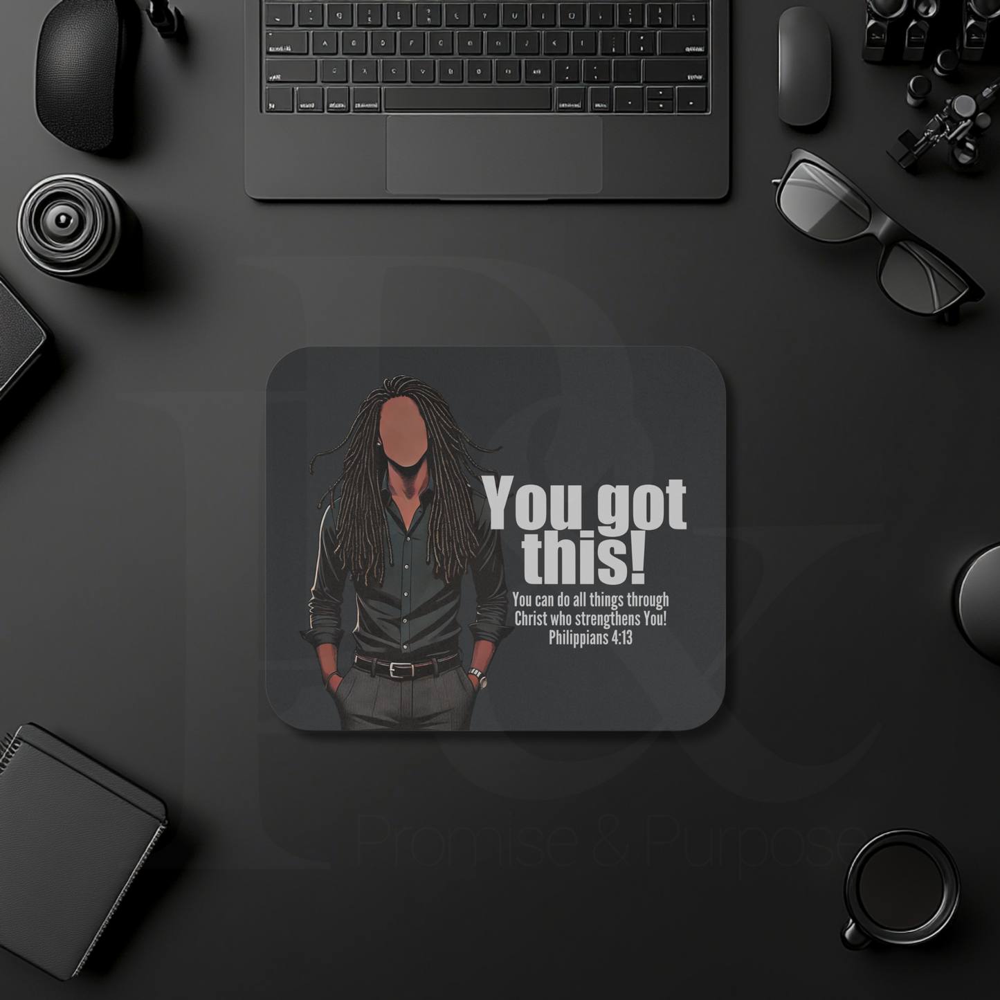 You Got This Mouse Pad | Faith-Based Desk Decor | YGTM07
