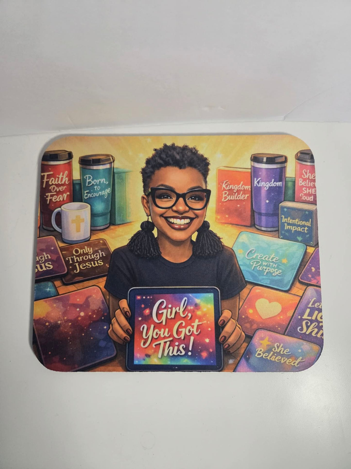 Caricature Photo Mousepad