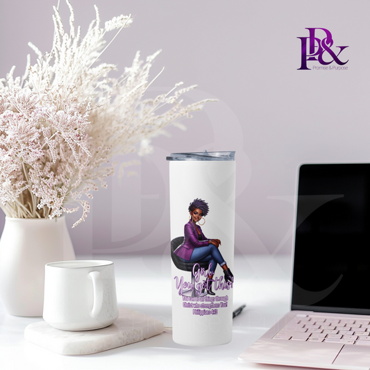Girl, You Got This 20oz Tumbler | Faith-Based Desk Decor | YGTW09P