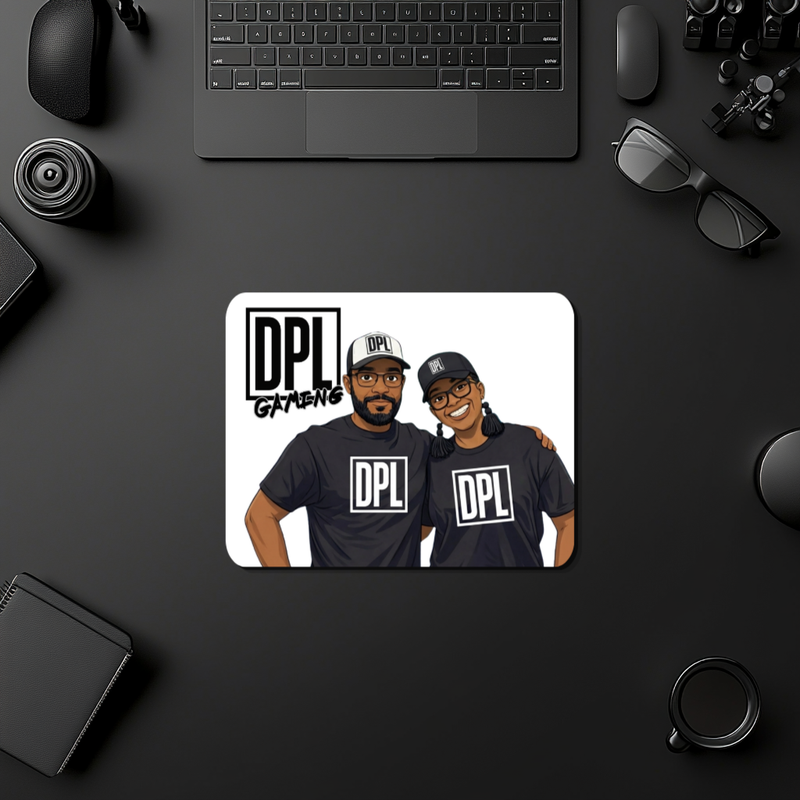 Black, White & Gray Mousepads