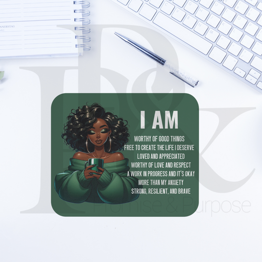 Mental Health Awareness Affirmation Mousepad - MHW02