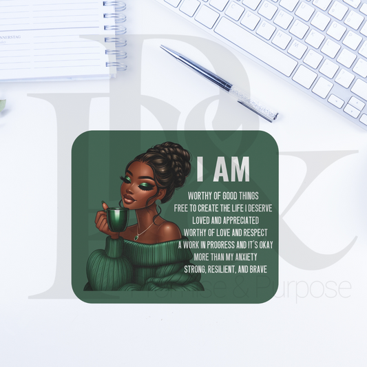 Mental Health Awareness Affirmation Mousepad - MHW03