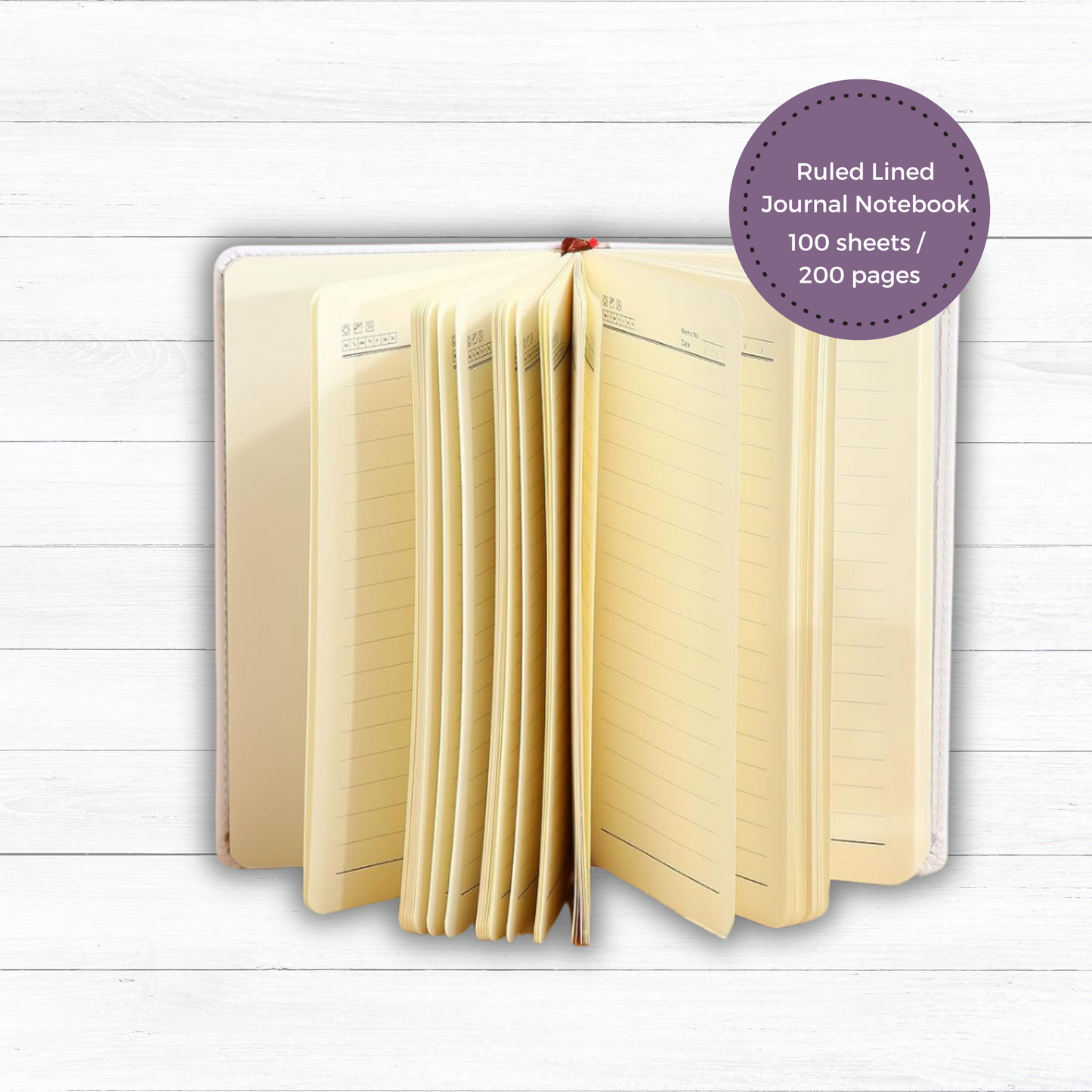 Pray Believe Trust God Purple A6 Faux Leather Journal | PBTGW25